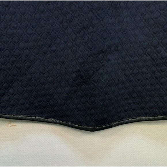 Madewell 1937 Womens A-Line Mini Skirt Size 0 Black Quilted Flared Skater Y2K - Picture 6 of 10